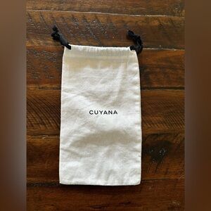 Cuyana Dust Bag | Authentic Branded Canvas Storage Pouch 9" x 5"